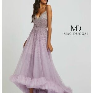 Mac Duggal Lavender Gown